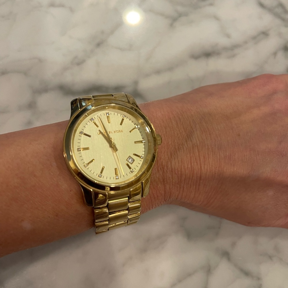 Michael Kors Gold Tone Stainless Steel Women's Watch